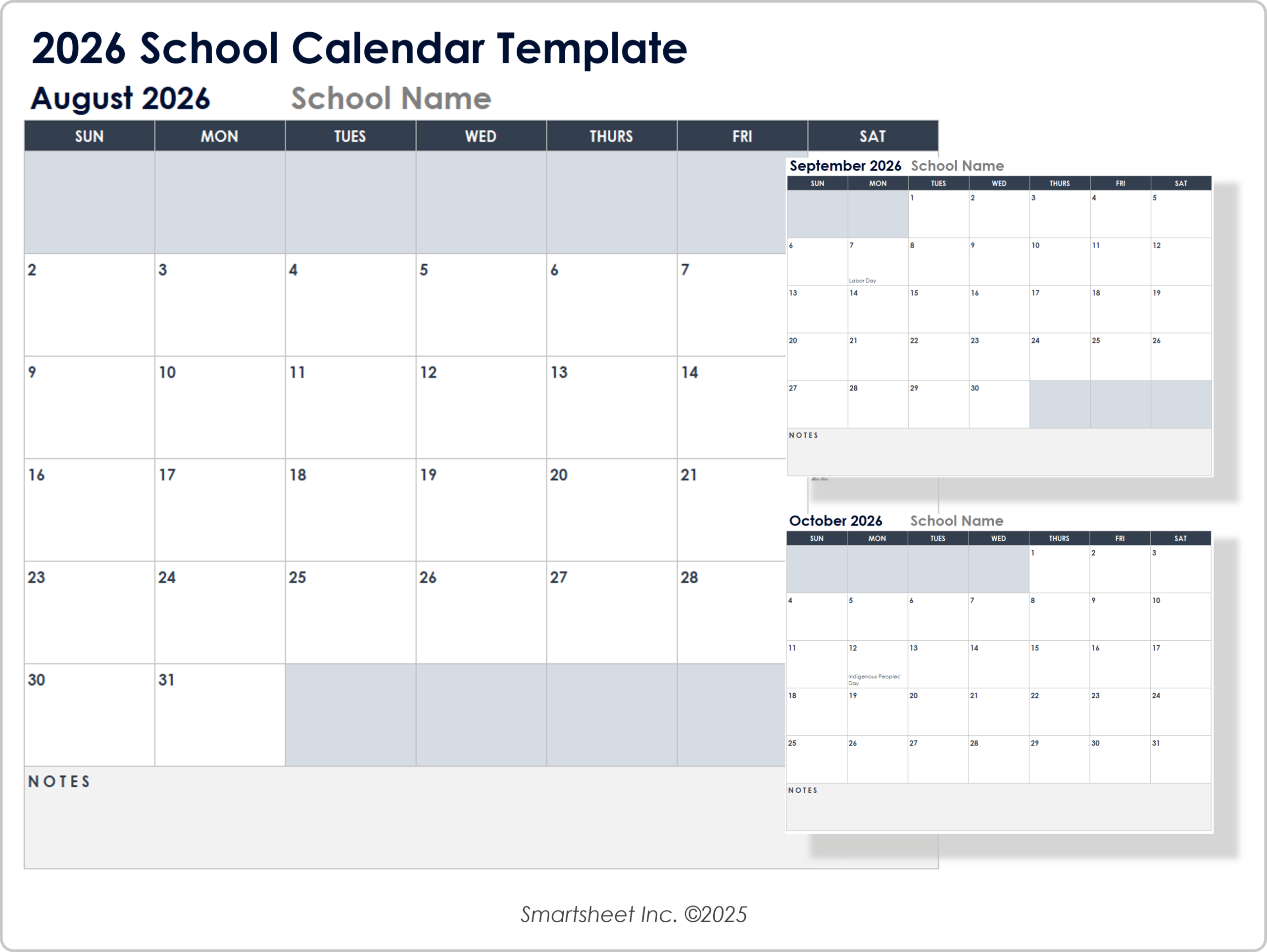 19 Free Google Calendar Templates For 2026