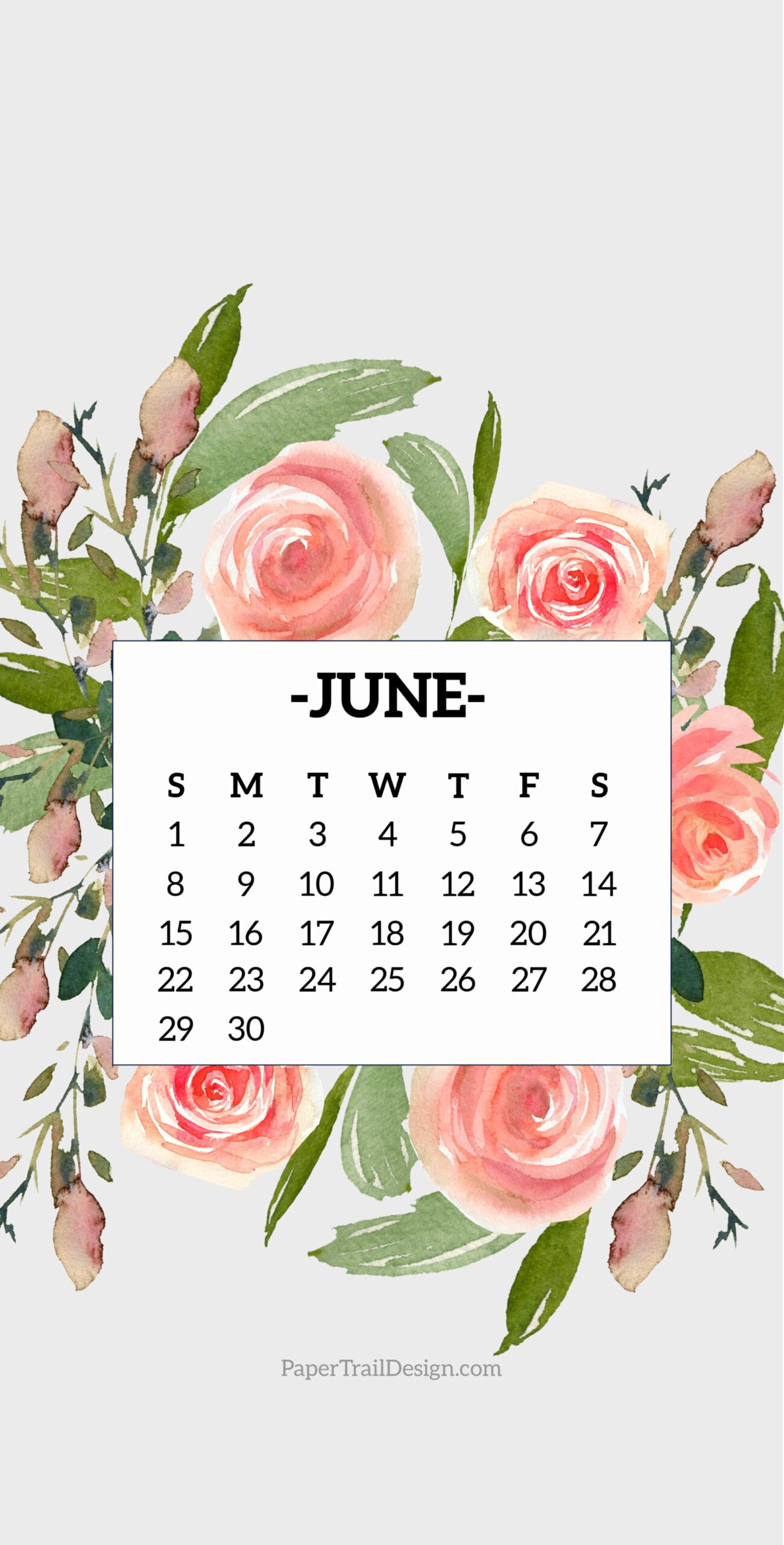 June Calendar Wallpaper 2025