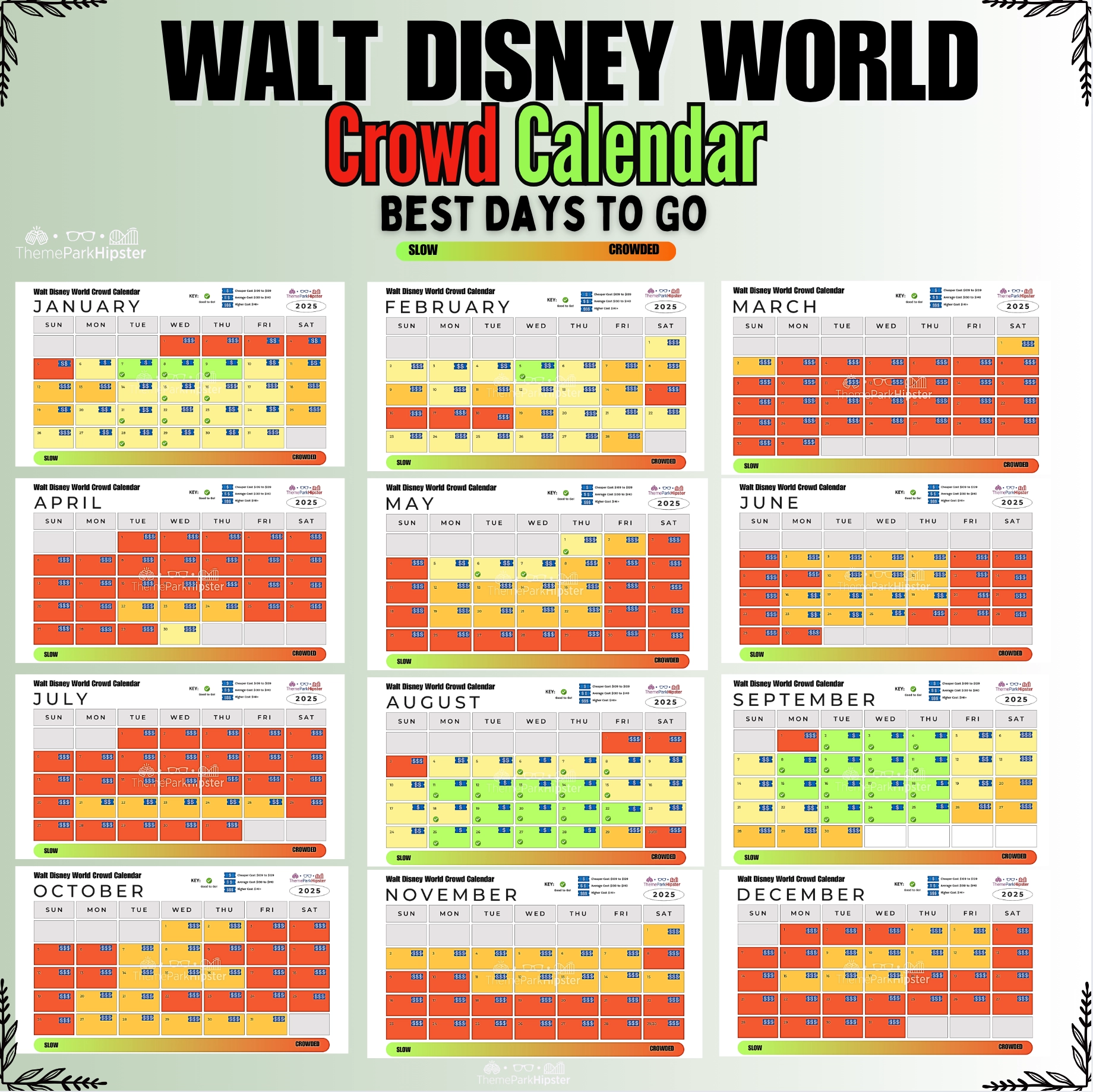 2025 EPCOT Crowd Calendar Your Best Days To Go This Year 