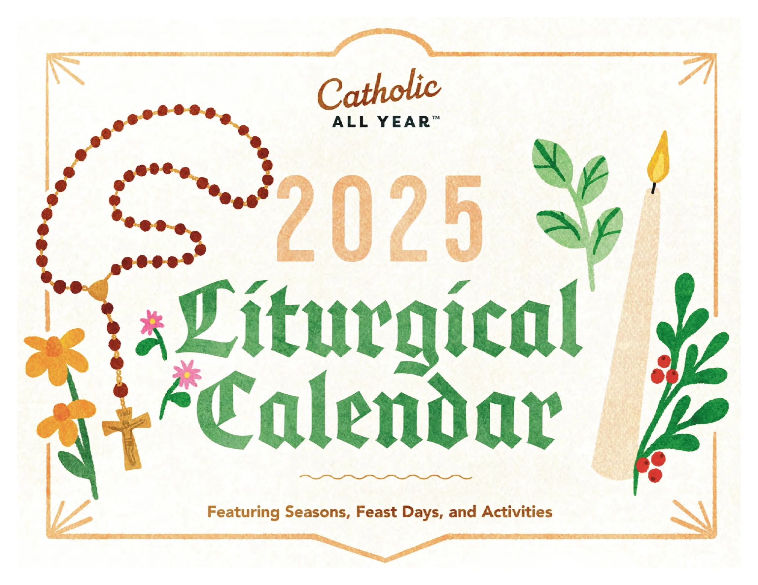 2025 Liturgical Wall Calendar Digital Download The Catholic 