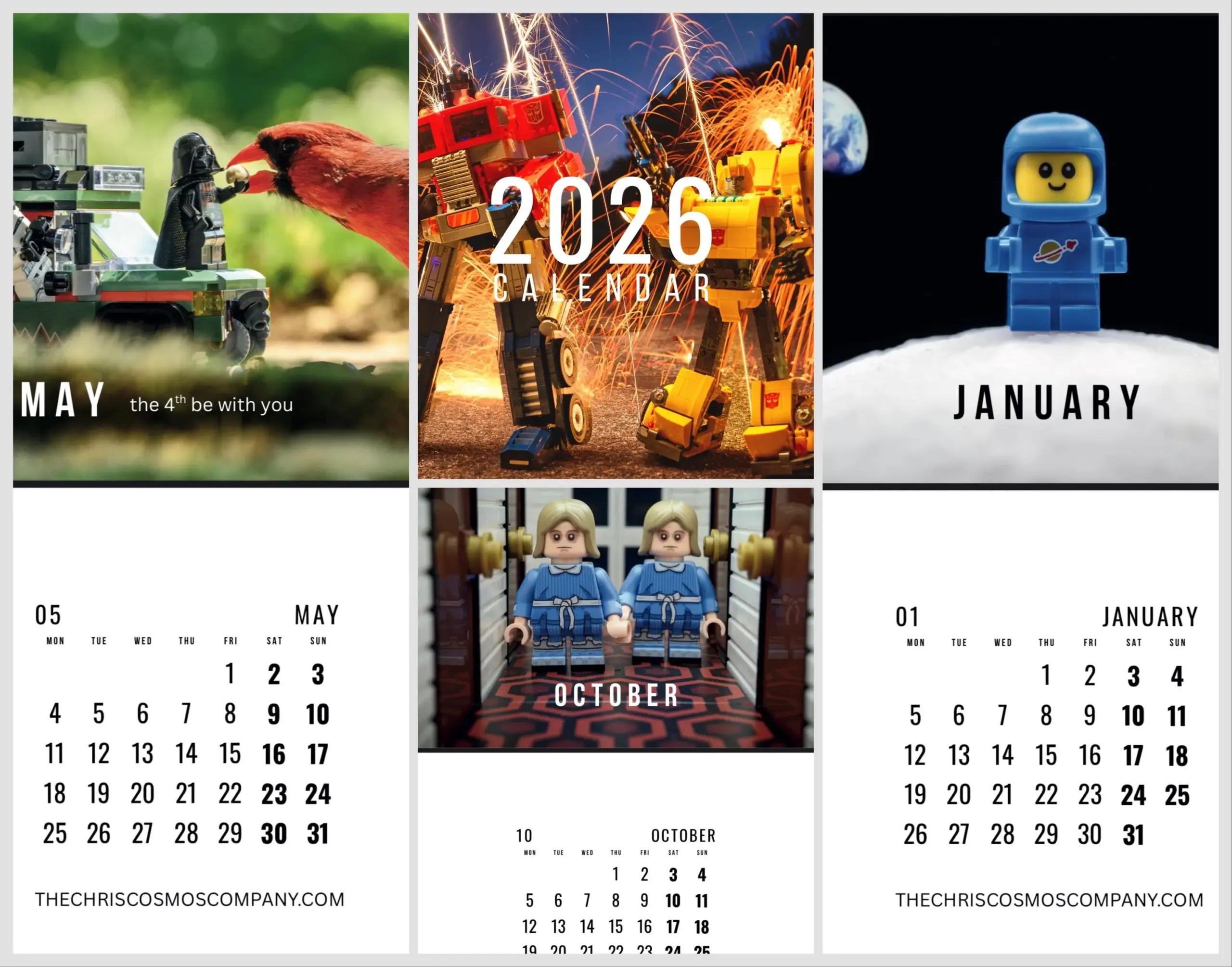 2026 Brick Pics Calendar