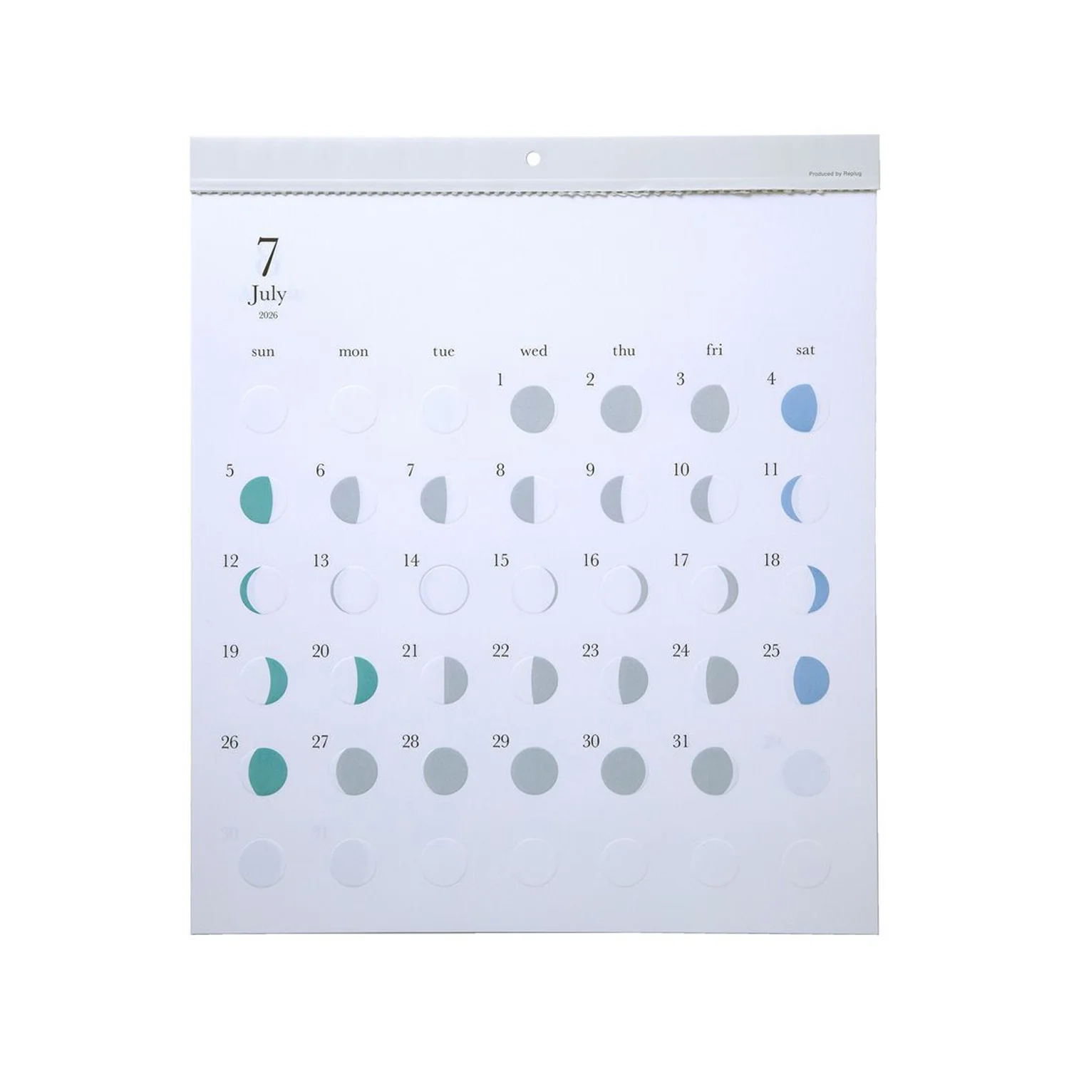 Moon Calendar July 2026