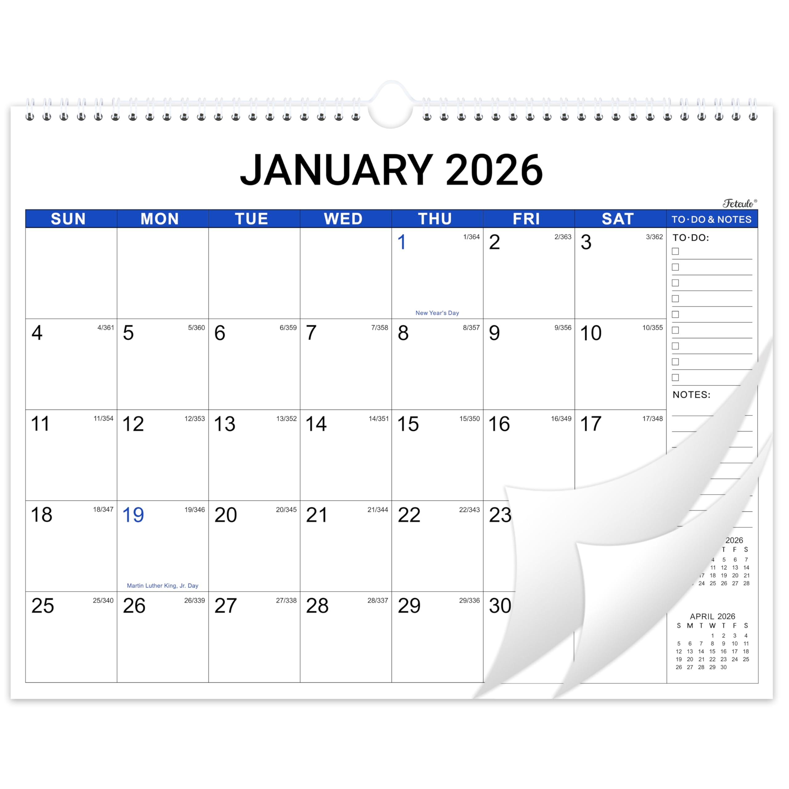 January 2026 Calendar