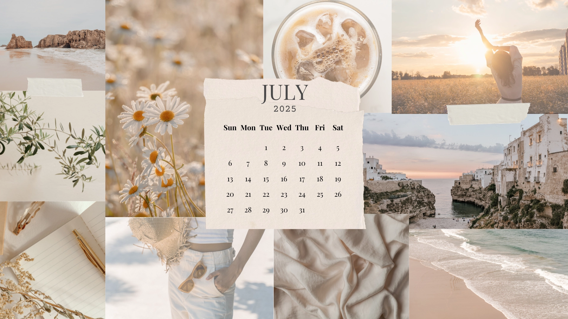 25 Free July 2025 Desktop Calendar Backgrounds EASY DOWNLOAD 