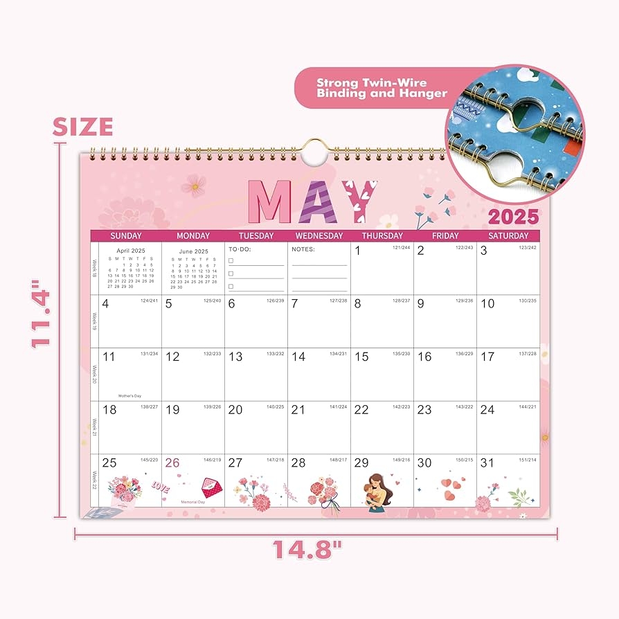 Cabbrix Wall Calendar 2025 2026 2026 Calendar 2026 Wall Calendar 