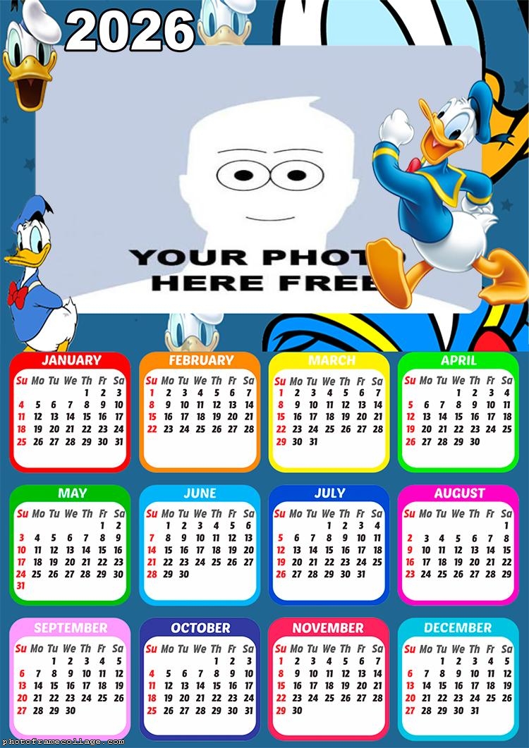 Calendar 2026 Lego Picture Frame