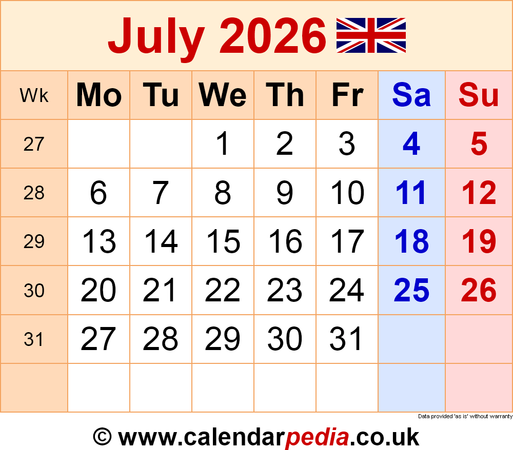 July 15 2026 Calendar