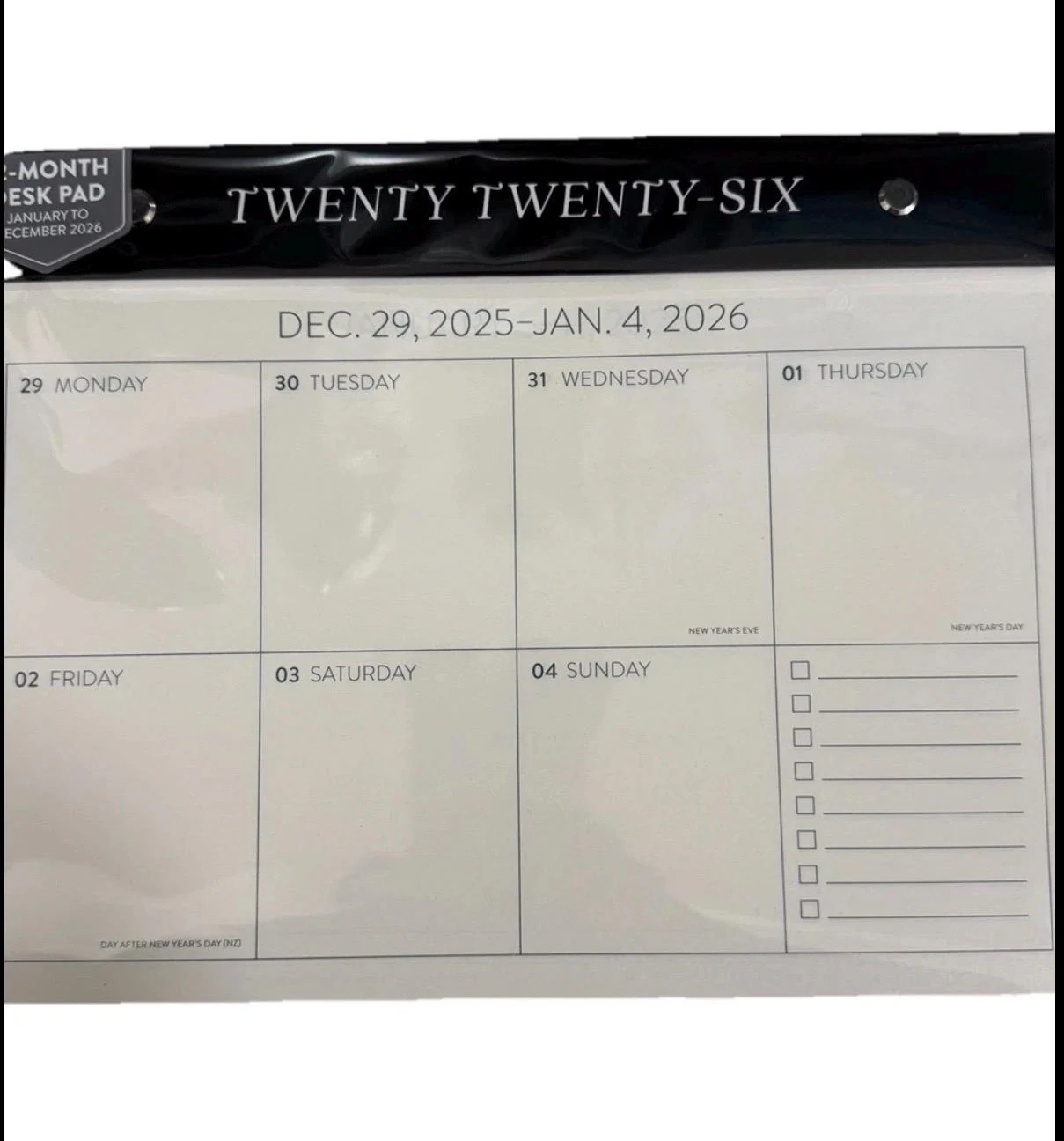 Desktop Calendar December Etsy