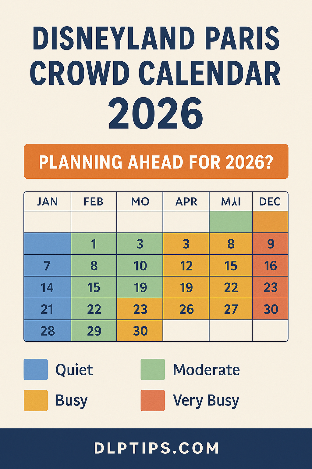 Disneyland Paris Crowd Calendar 2026 Best amp Worst Dates To Visit