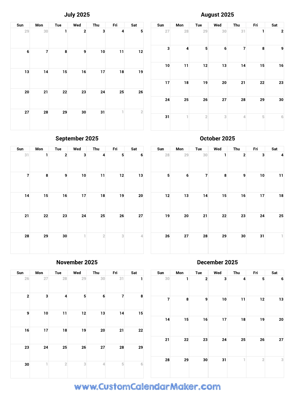 Flip Desktop Calendar 2025 2026 18 Month Desk Calendar July 2025 