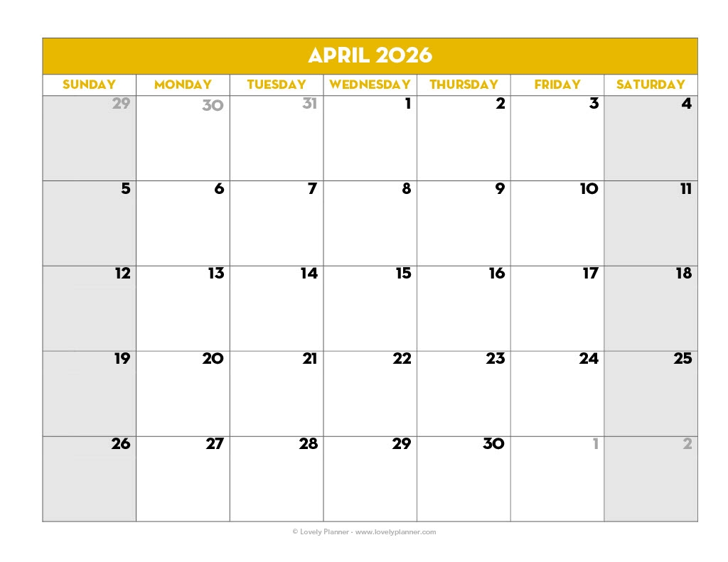 Free Printable 2025 2026 School Calendar Lovely Planner