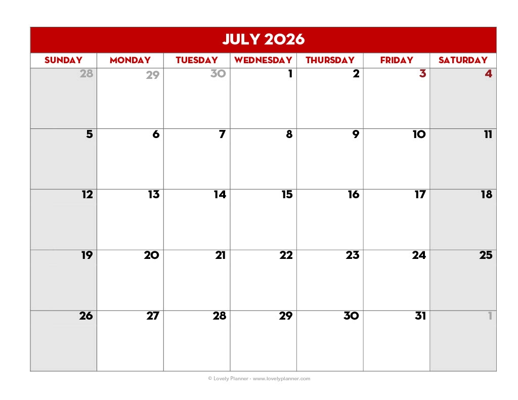 Free Printable 2025 2026 School Calendar Lovely Planner