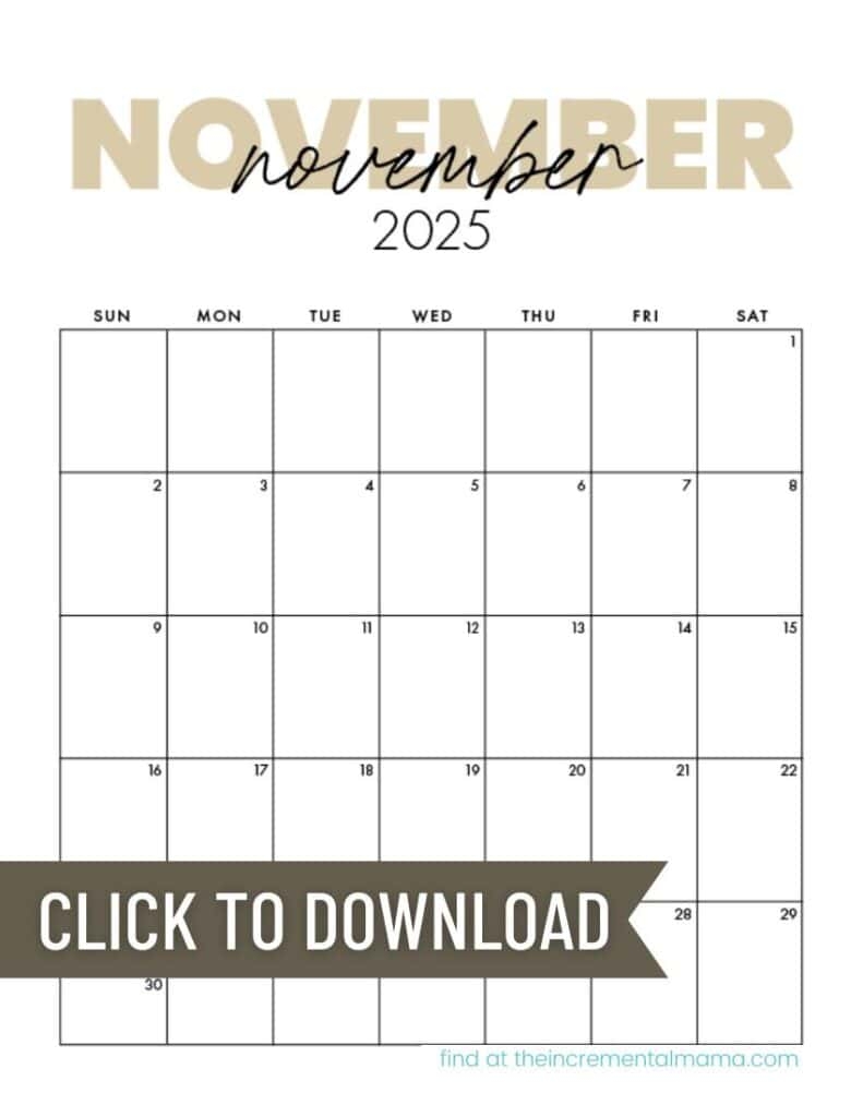 Free Printable 2025 Monthly Calendar January December PDFs 