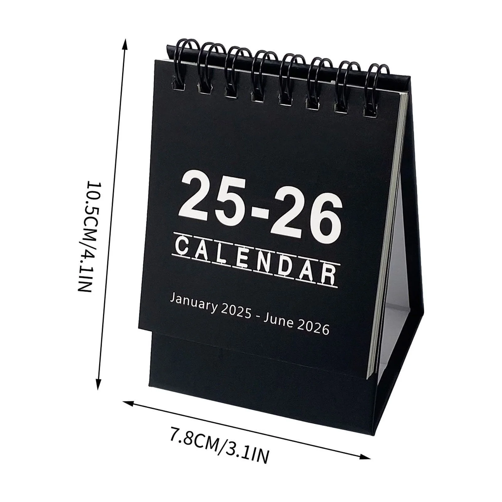 June 2026 Calendar Black Background