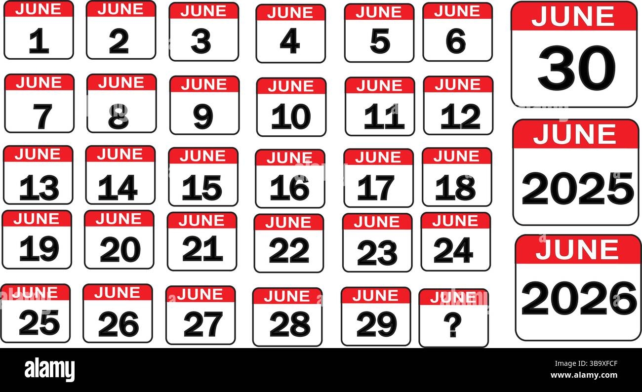 June 2026 Stock Vector Images Alamy