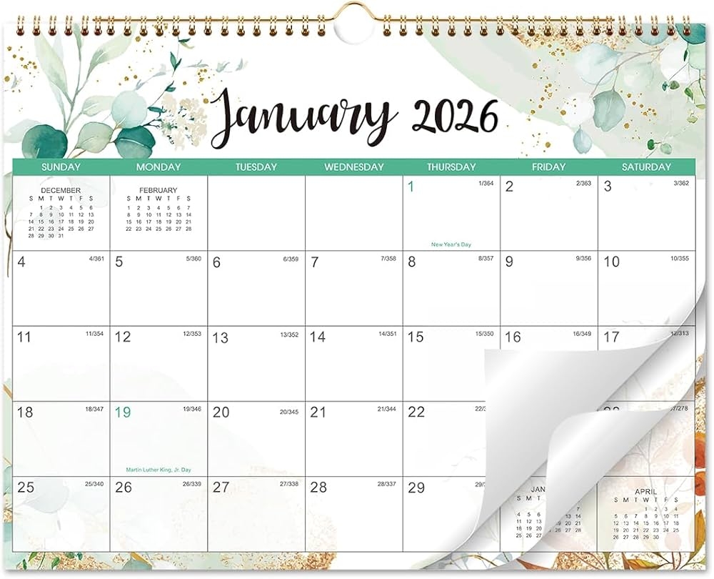 Kalender 2026 Wandkalender 2026 Von August 2025 Bis Dezember 