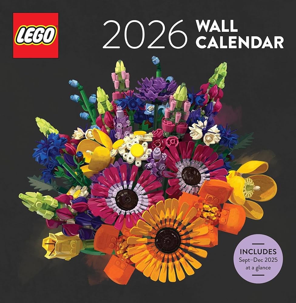 LEGO 2026 Wall Calendar LEGO Amazon in Books