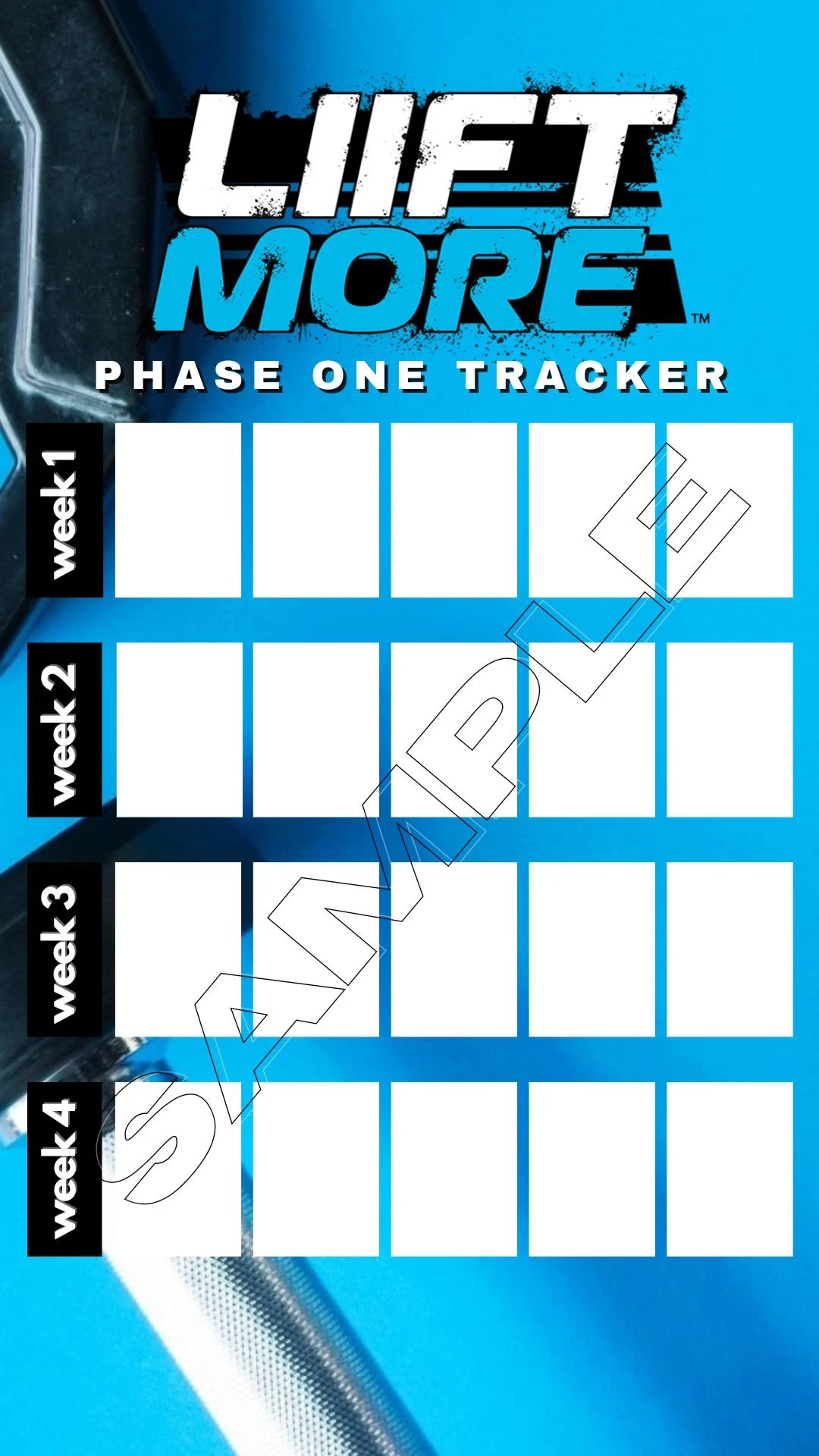LIIFT More Tracker Lift More Joel Freeman Bodi Program Sweaty 