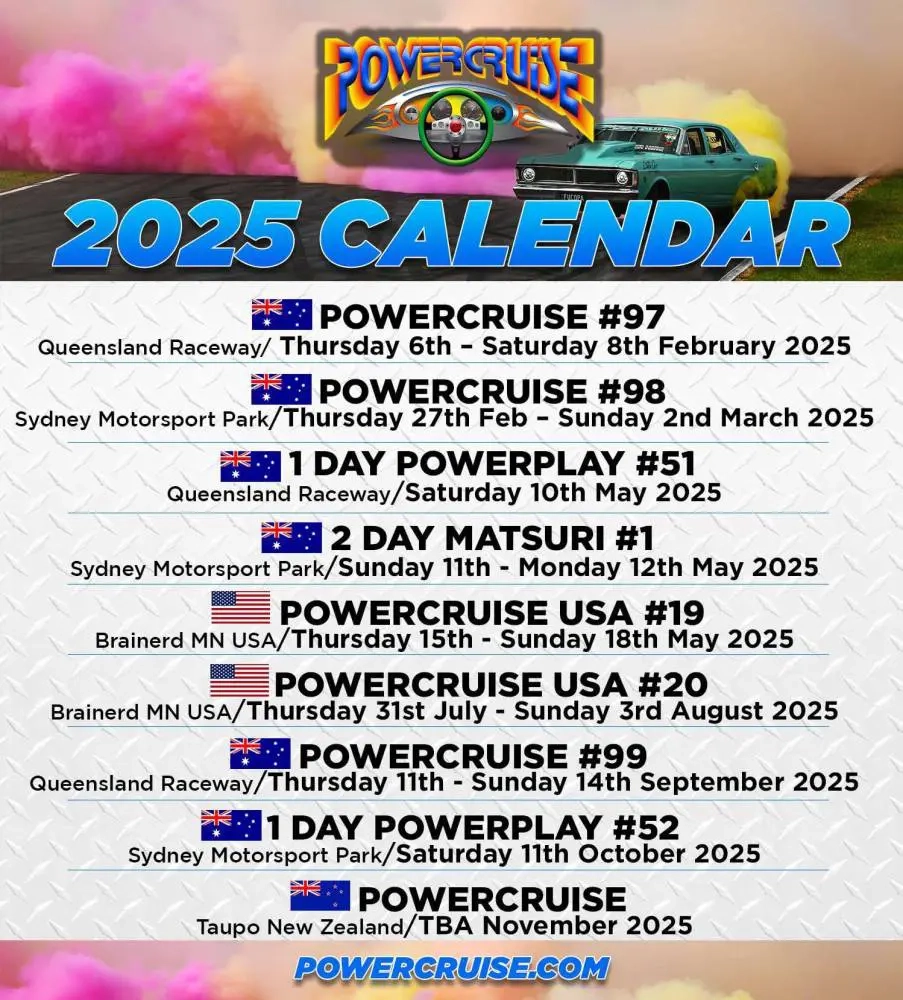 Calendar That Shows All Cruises Available During July 2025
