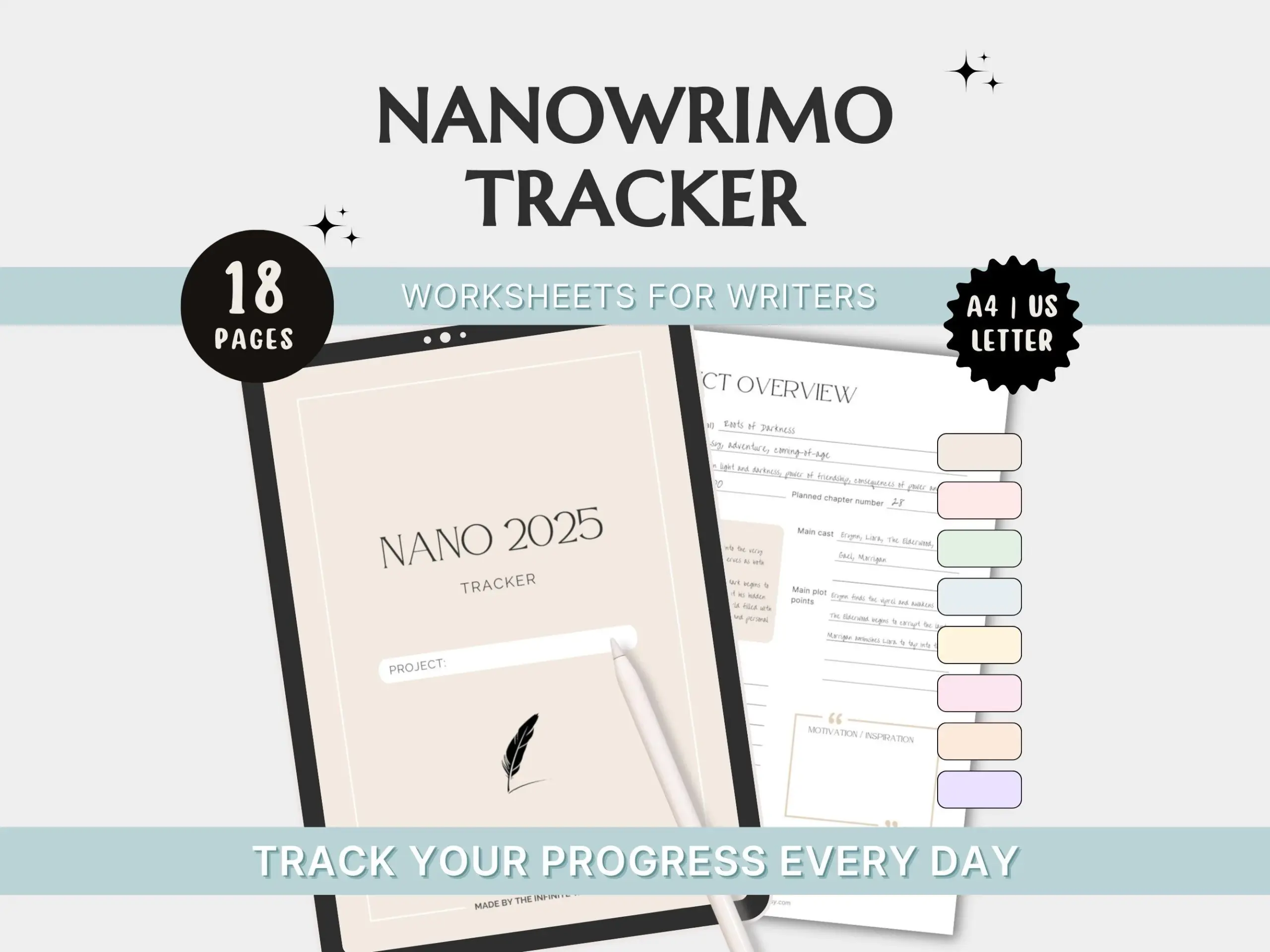November 2026 Printable Calendar Nanowrimo