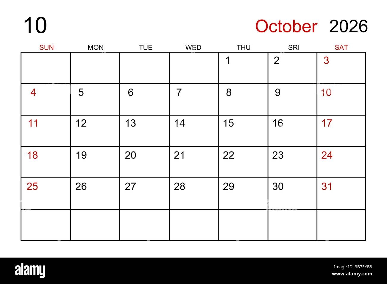 October 2026 Cut Out Stock Images amp Pictures Alamy