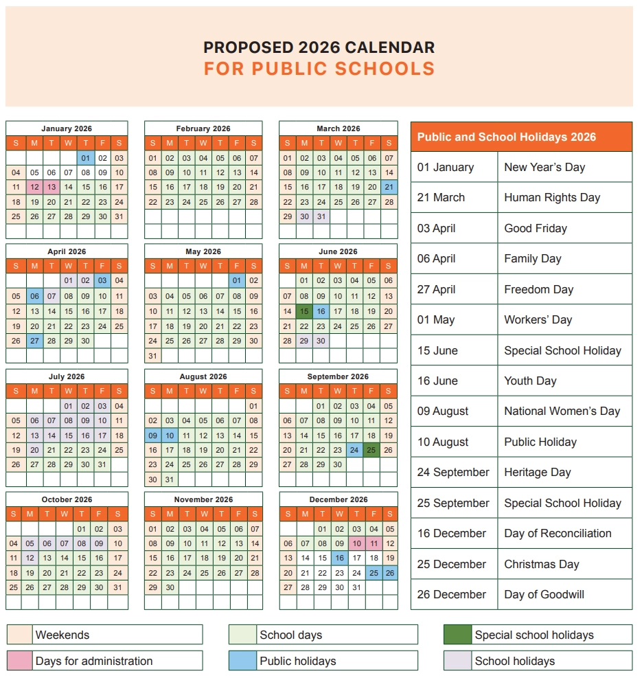 Blank Academic Calendar 2026-27 Printable