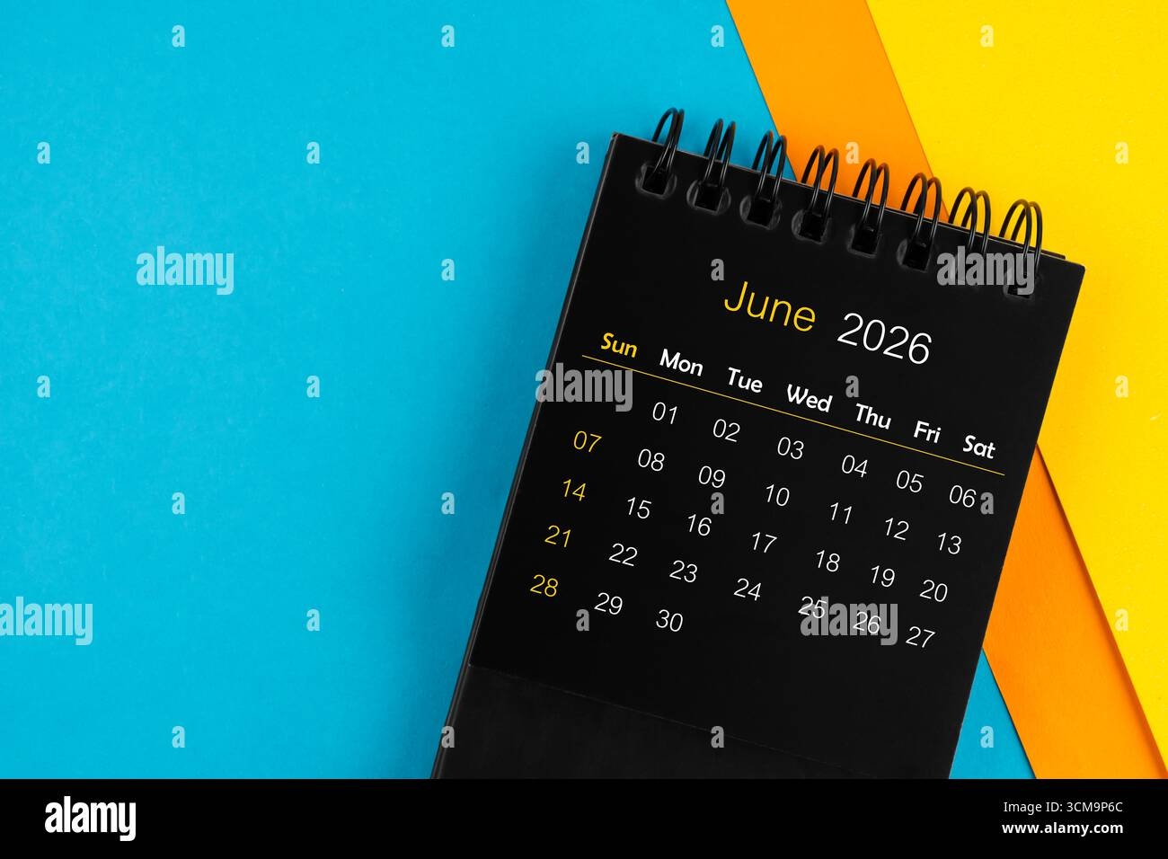 Simple 2026 Year Calendar Week Hi res Stock Photography And Images 