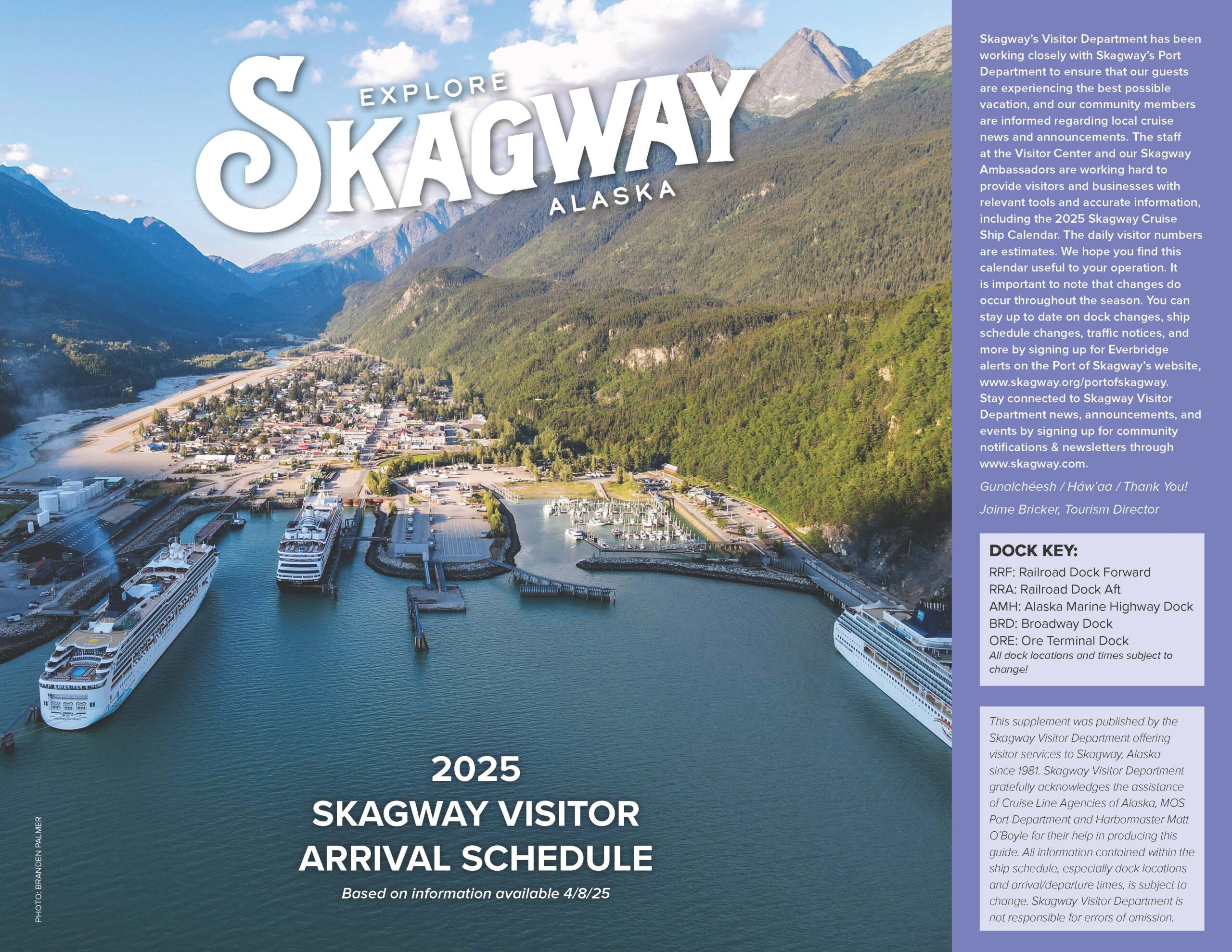 Skagway Cruise Ship Arrival Schedules Skagway AK