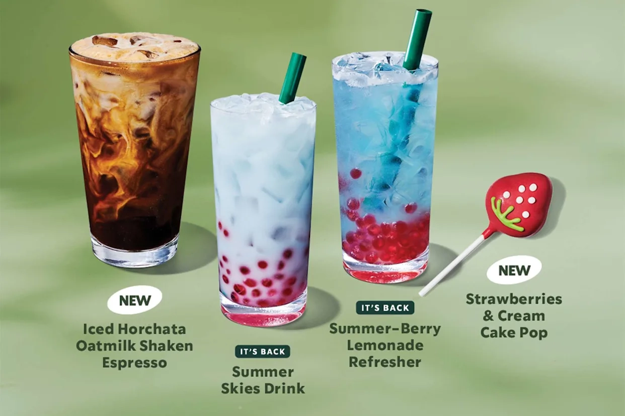 Starbucks Teases Summer 2025 Menu And Reveals New Items Yahoo 