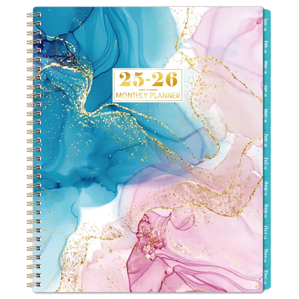 Waterproof Cover Planner 2025 2026 Monthly Planner July 2025 To 
